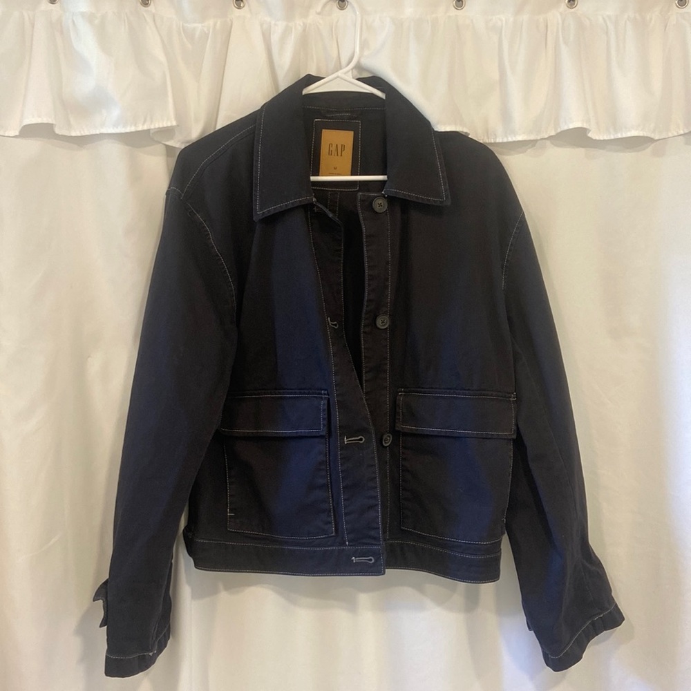Relaxed utility jacket